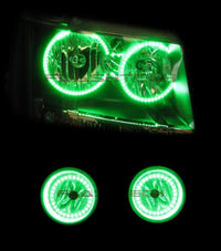 Chevrolet Avalanche V.3 Fusion Color Change Headlight & LED Halo Fog Light Kit 2007-2013