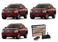 Chevrolet Avalanche V.3 Fusion Color Change LED Halo Headlight Kit 2007-2013