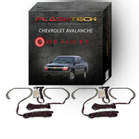 Chevrolet Avalanche V.3 Fusion Color Change LED Halo Headlight Kit 2003-2006 (Cladded)