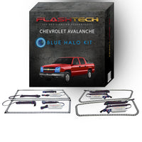 Chevrolet Avalanche V.3 Fusion Color Change LED Halo Headlight Kit 2003-2006 (Non-Cladded)