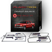 Chevrolet Avalanche V.3 Fusion Color Change LED Halo Headlight Kit 2003-2006 (Non-Cladded)