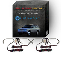 Chevrolet Blazer V.3 Fusion Color Change LED Halo Headlight Kit 1998-2004