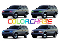 Chevrolet Blazer ColorChase LED Halo Headlight Kit 1998-2004
