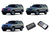 Chevrolet Blazer V.3 Fusion Color Change LED Halo Headlight Kit 1998-2004