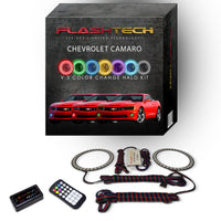 Chevrolet Camaro V.3 Fusion Color Change LED Halo Fog Light Kit 2010-2014