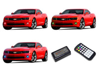 Chevrolet Camaro V.3 Fusion Color Change LED Halo Fog Light Kit 2010-2014