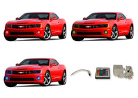 Chevrolet Camaro V.3 Fusion Color Change LED Halo Fog Light Kit 2010-2014