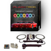 Chevrolet Camaro V.3 Fusion Color Change LED Halo Fog Light Kit 2010-2014