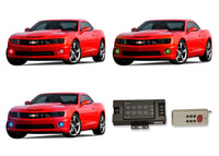 Chevrolet Camaro V.3 Fusion Color Change LED Halo Fog Light Kit 2010-2014