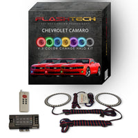 Chevrolet Camaro V.3 Fusion Color Change LED Halo Fog Light Kit 2010-2014