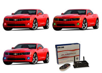 Chevrolet Camaro V.3 Fusion Color Change LED Halo Fog Light Kit 2010-2014
