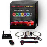 Chevrolet Camaro V.3 Fusion Color Change LED Halo Fog Light Kit 2010-2014
