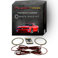 Chevrolet Camaro White LED Halo Fog Light Kit 2010-2013