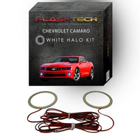 Chevrolet Camaro White LED Halo Fog Light Kit 2010-2013