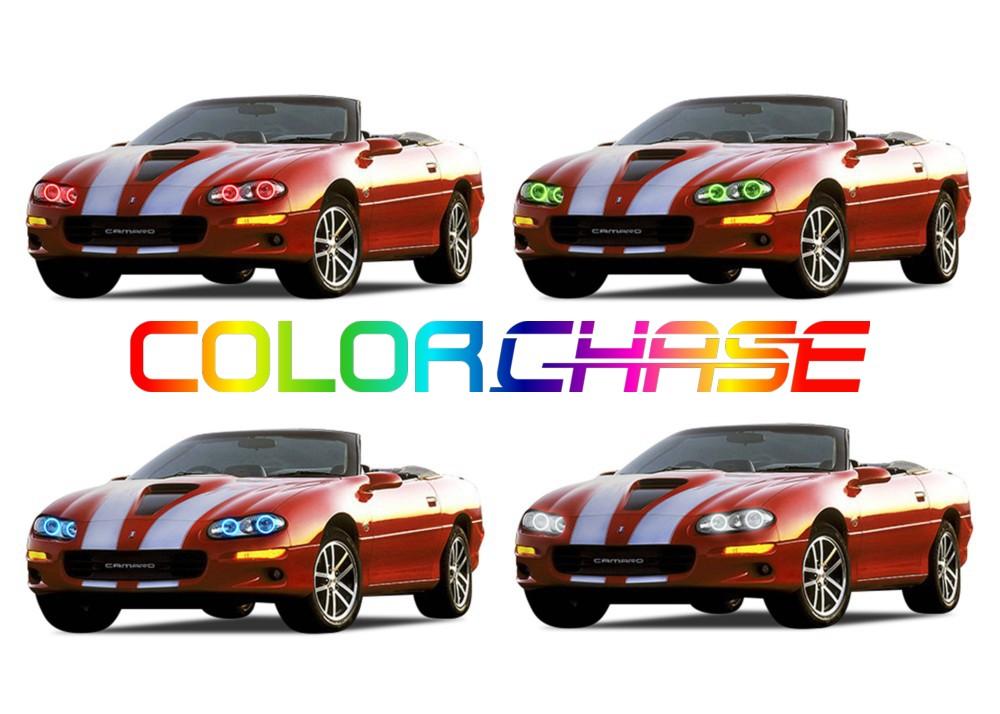 Chevrolet Camaro ColorChase LED Halo Headlight Kit 1998-2002