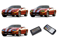 Chevrolet Camaro V.3 Fusion Color Change LED Halo Headlight Kit 1998-2002