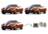 Chevrolet Camaro V.3 Fusion Color Change LED Halo Headlight Kit 1998-2002