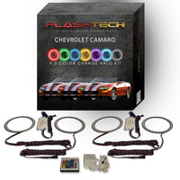 Chevrolet Camaro V.3 Fusion Color Change LED Halo Headlight Kit 1998-2002