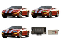Chevrolet Camaro V.3 Fusion Color Change LED Halo Headlight Kit 1998-2002