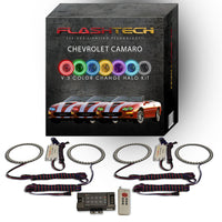 Chevrolet Camaro V.3 Fusion Color Change LED Halo Headlight Kit 1998-2002
