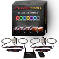 Chevrolet Camaro V.3 Fusion Color Change LED Halo Headlight Kit 1998-2002