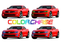 Chevrolet Camaro Non RS V.3 Color Change Headlight & LED Halo Fog Light Kit 2010-2013