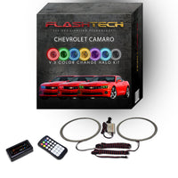 Chevrolet Camaro Non RS V.3 Color Change LED Halo Headlight Kit 2010-2013