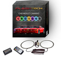 Chevrolet Camaro Non RS V.3 Color Change LED Halo Headlight Kit 2010-2013