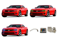 Chevrolet Camaro Non RS V.3 Color Change LED Halo Headlight Kit 2010-2013