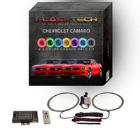 Chevrolet Camaro Non RS V.3 Color Change LED Halo Headlight Kit 2010-2013