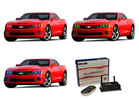 Chevrolet Camaro Non RS V.3 Color Change LED Halo Headlight Kit 2010-2013