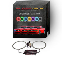 Chevrolet Camaro Non RS V.3 Color Change LED Halo Headlight Kit 2010-2013