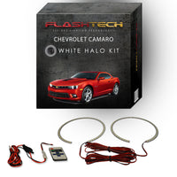Chevrolet Camaro Non RS White LED Halo Headlight Kit 2014-2016