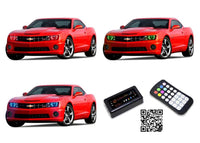 Chevrolet Camaro RS V.3 Color Change LED Halo Headlight Kit 2010-2013