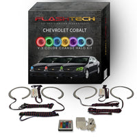 Chevrolet Cobalt V.3 Fusion Color Change LED Halo Headlight Kit 2005-2010