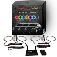 Chevrolet Cobalt V.3 Fusion Color Change LED Halo Headlight Kit 2005-2010