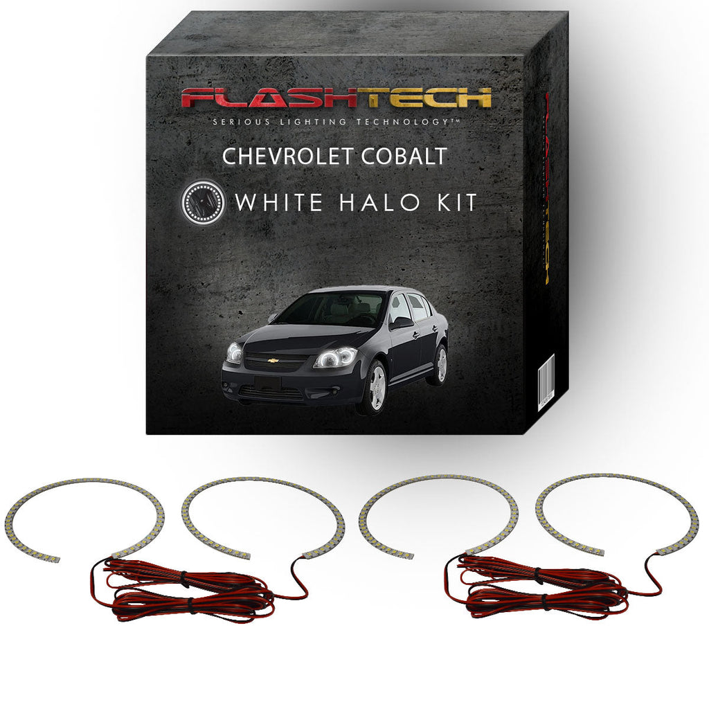 Chevrolet Cobalt White LED Halo Headlight Kit 2005-2010