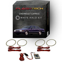 Chevrolet Caprice White LED Halo Headlight Kit 1991-1996