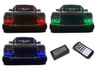 Chevrolet Colorado V.3 Fusion Color Change LED Halo Headlight Kit 2004-2012
