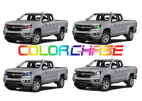 Chevrolet Colorado Projector ColorChase LED Halo Headlight Kit 2015-2016