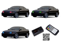Chevrolet Cavalier V.3 Fusion Color Change LED Halo Headlight Kit 2000-2002