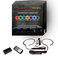 Chevrolet Cavalier V.3 Fusion Color Change LED Halo Headlight Kit 2000-2002
