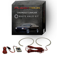 Chevrolet Cavalier White LED Halo Headlight Kit 2000-2002