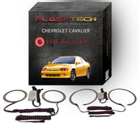 Chevrolet Cavalier V.3 Fusion Color Change LED Halo Headlight Kit 2003-2005