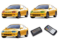 Chevrolet Cavalier V.3 Fusion Color Change LED Halo Headlight Kit 2003-2005