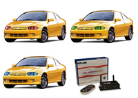 Chevrolet Cavalier V.3 Fusion Color Change LED Halo Headlight Kit 2003-2005