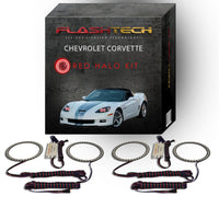Chevrolet Corvette V.3 Fusion Color Change LED Halo Headlight Kit 2005-2013