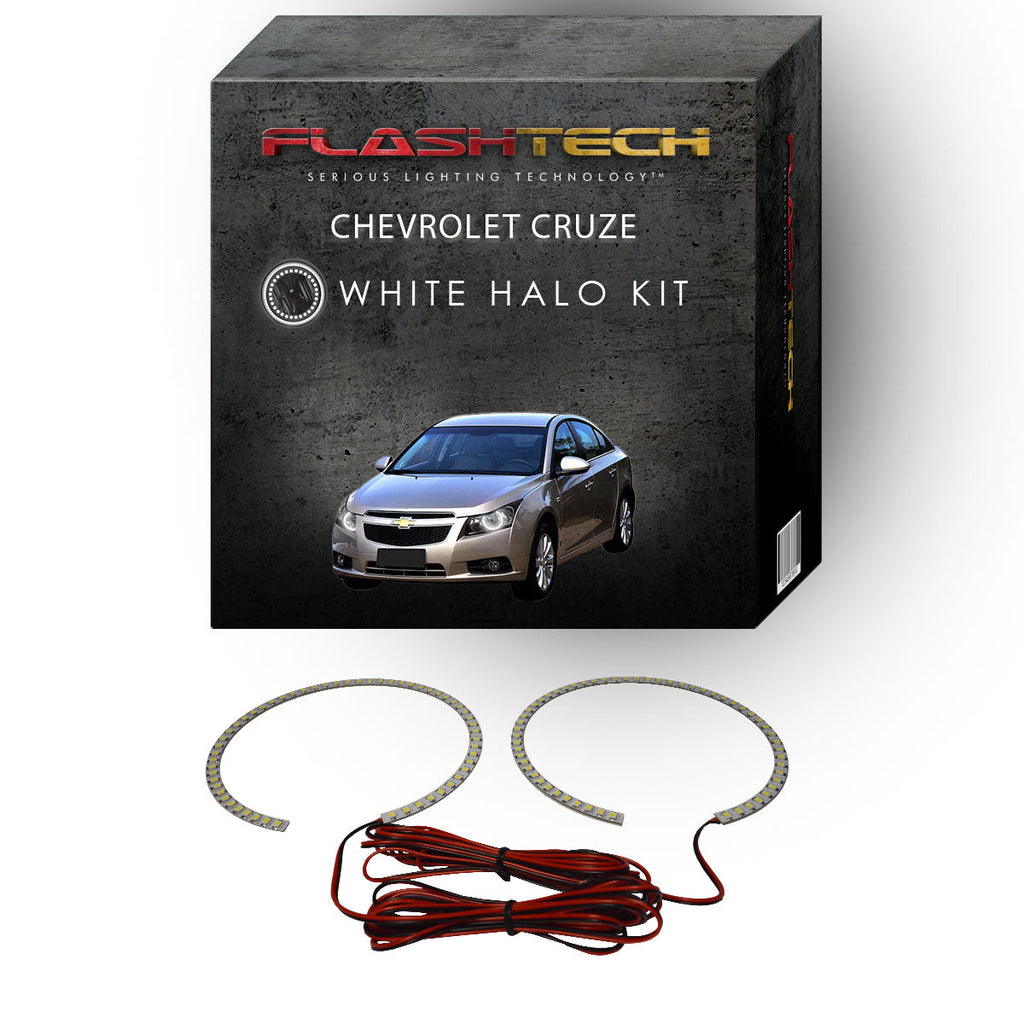 Chevrolet Cruze White LED Halo Headlight Kit 2011-2015