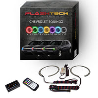 Chevrolet Equinox V.3 Fusion Color Change LED Halo Headlight Kit 2005-2009