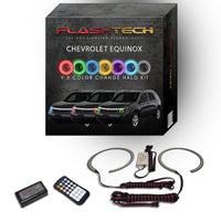 Chevrolet Equinox V.3 Fusion Color Change LED Halo Headlight Kit 2005-2009